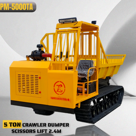 PM-5000TA Crawler Dumper Mpitatitra Terrain rehetra