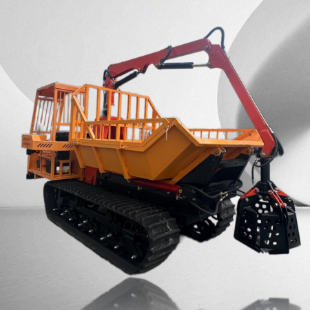 Crawler Dumper misy Crane Grab 5000kg